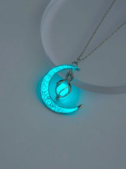 Glowing Moon Necklace