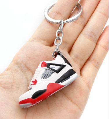 Mini Basketball Shoes Keychain